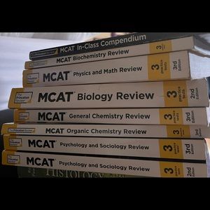 Princeton MCAT books third edition- some notes